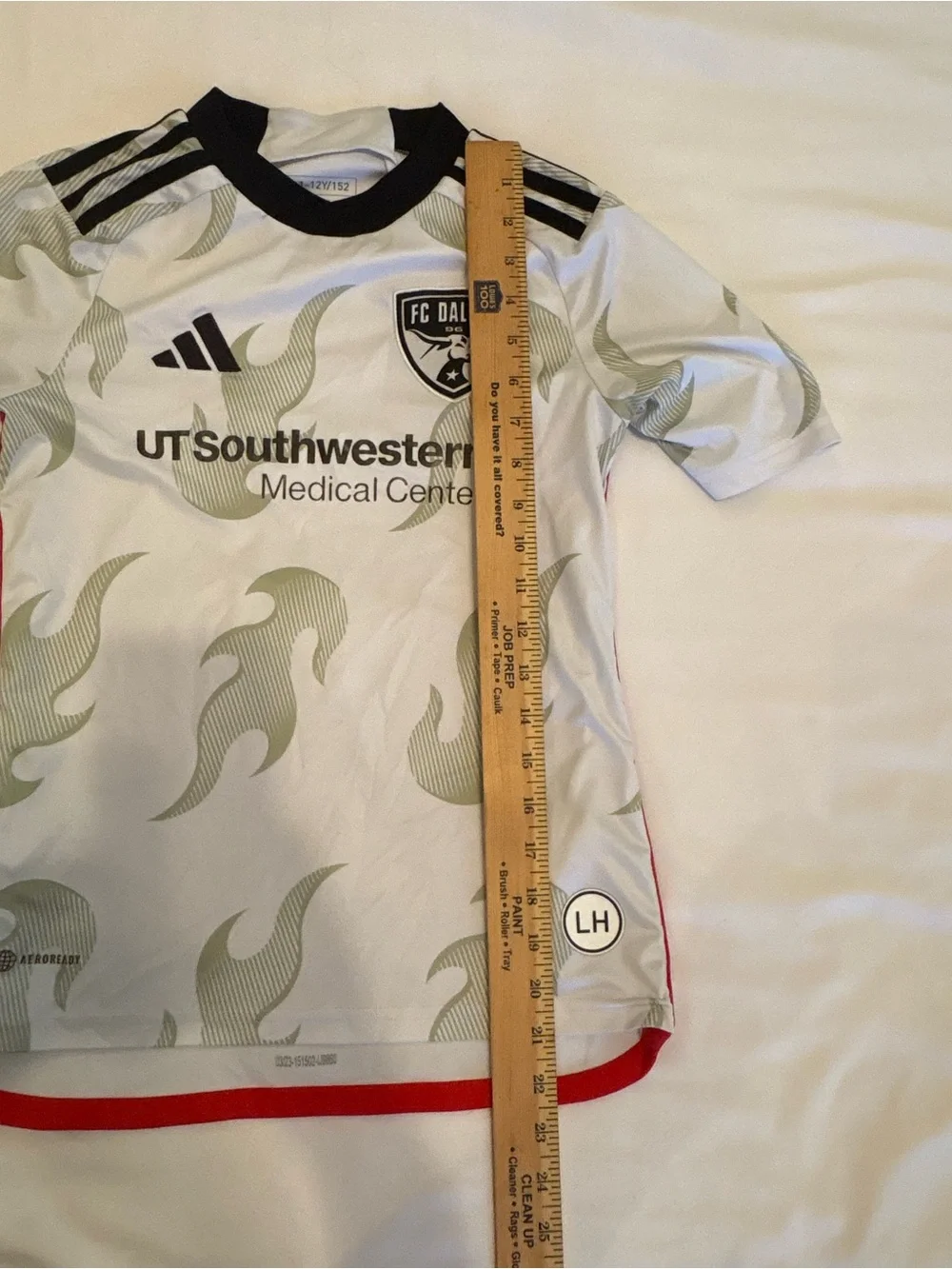 Adidas FC Dallas Youth Soccer Jersey 11-12Y 152 MLS Aeroready